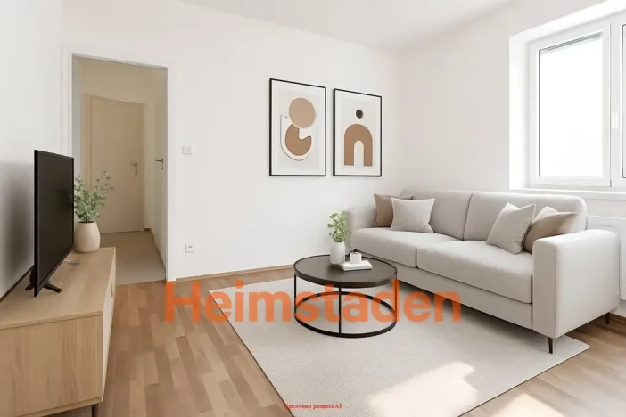 Pronájem bytu 1+kk, Ostrava - Poruba, náměstí Jana Nerudy, 28 m2