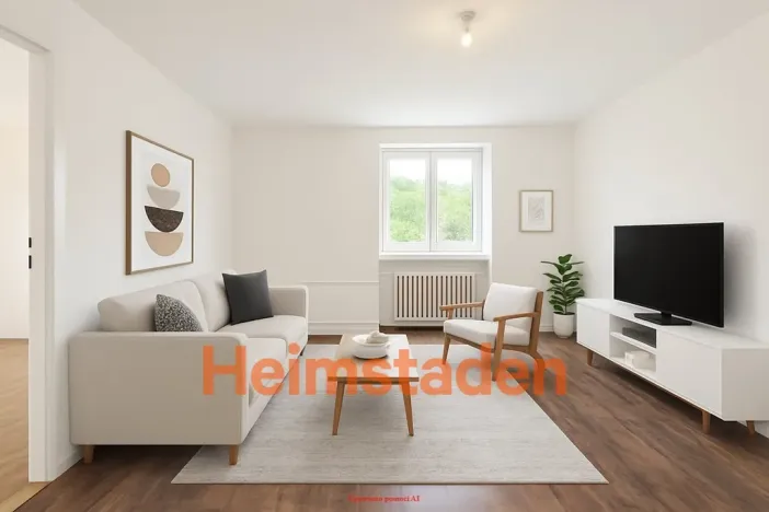 Pronájem bytu 2+1, Ostrava - Poruba, náměstí Jana Nerudy, 55 m2