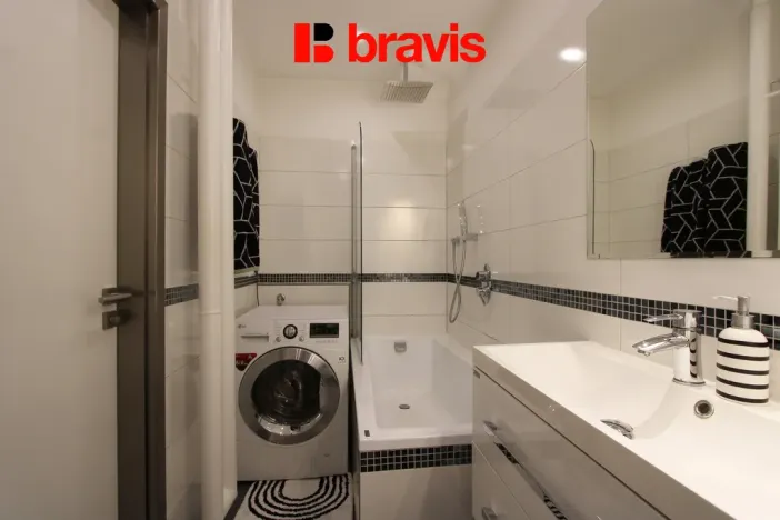 Pronájem bytu 2+kk, Brno - Královo Pole, Slovinská, 48 m2