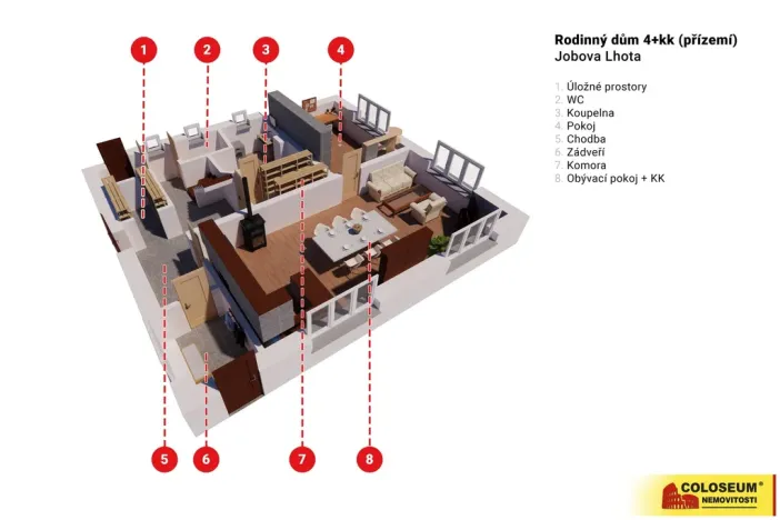 Prodej zemědělské usedlosti, Kněževes - Jobova Lhota, 175 m2