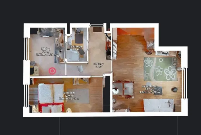 Prodej bytu 2+1, Prostějov, Milíčova, 62 m2