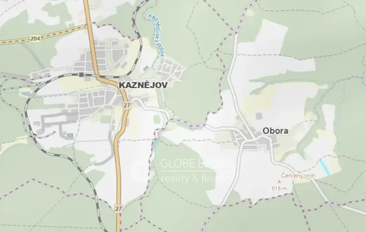 Prodej pole, Kaznějov, 6379 m2