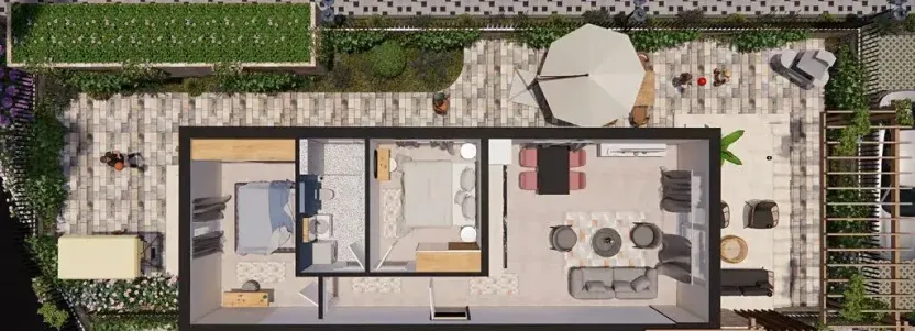 Prodej bytu 3+kk, Brodarica, Chorvatsko, 91 m2