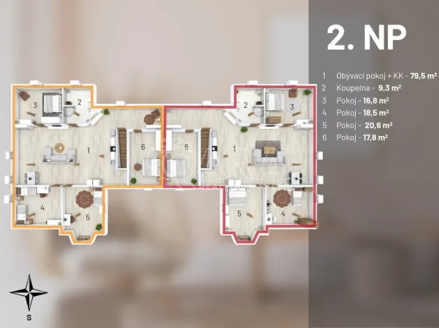 Prodej rodinného domu, Jesenice, Papoušková, 695 m2