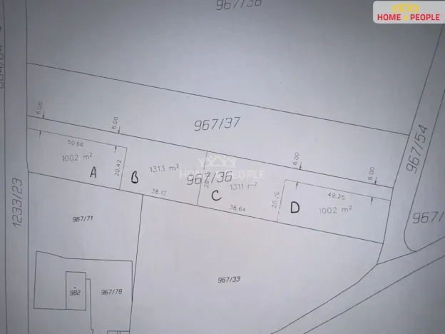 Prodej komerčního pozemku, Vlachovo Březí, Pražská, 1002 m2