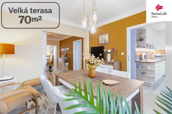 Prodej bytu 3+1, Pardubice, Palackého třída, 60 m2