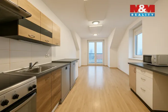 Pronájem bytu 1+kk, Škvorec - Třebohostice, 29 m2