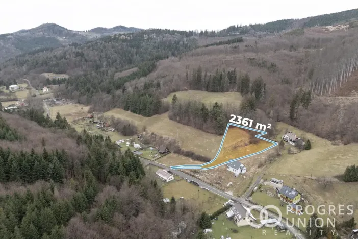 Prodej pozemku pro bydlení, Vsetín, Červenka, 2361 m2