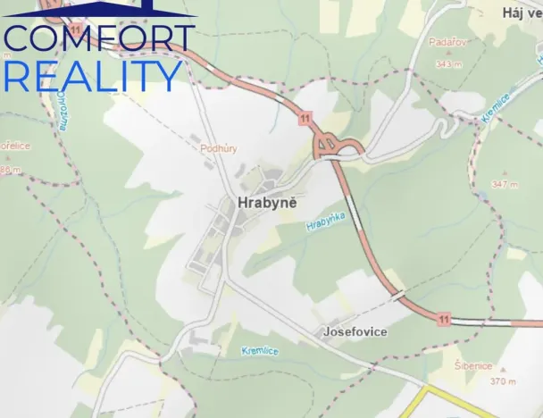 Prodej lesa, Hrabyně, 4993 m2