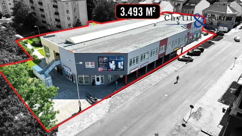 Prodej obchodního prostoru, Přerov, Čechova, 2304 m2