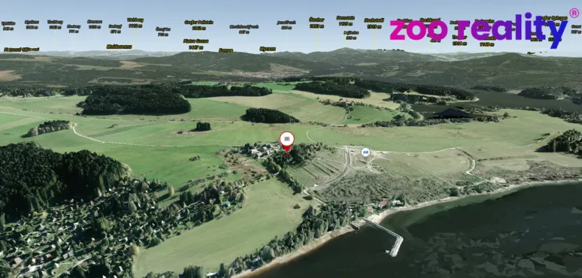 Prodej pozemku pro bydlení, Frymburk - Kovářov, 880 m2