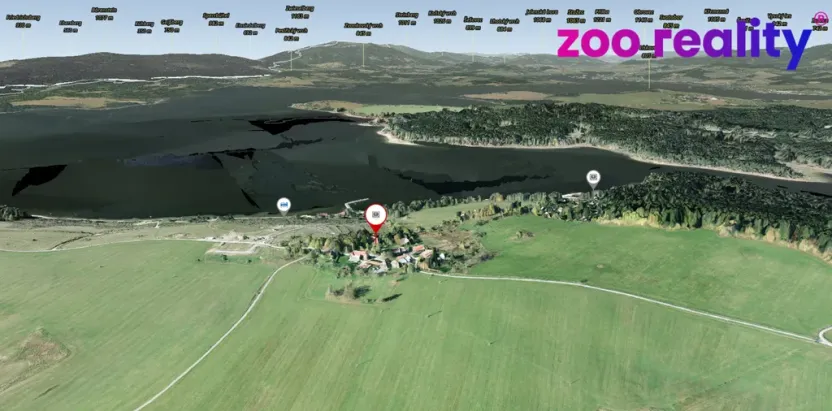 Prodej pozemku pro bydlení, Frymburk - Kovářov, 880 m2