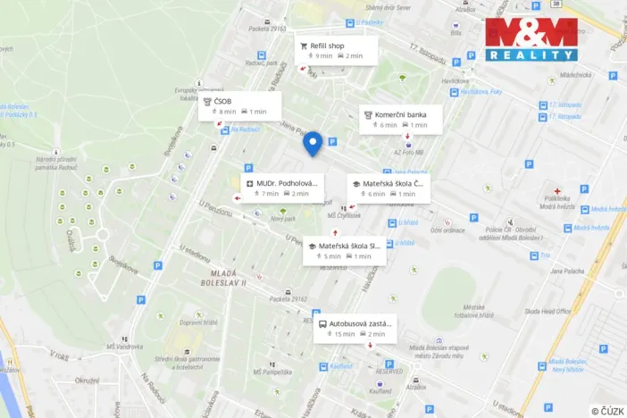 Prodej bytu 3+1, Mladá Boleslav - Mladá Boleslav II, Jana Palacha, 83 m2