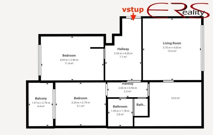 Prodej bytu 3+1, Praha - Hlubočepy, Lamačova, 62 m2