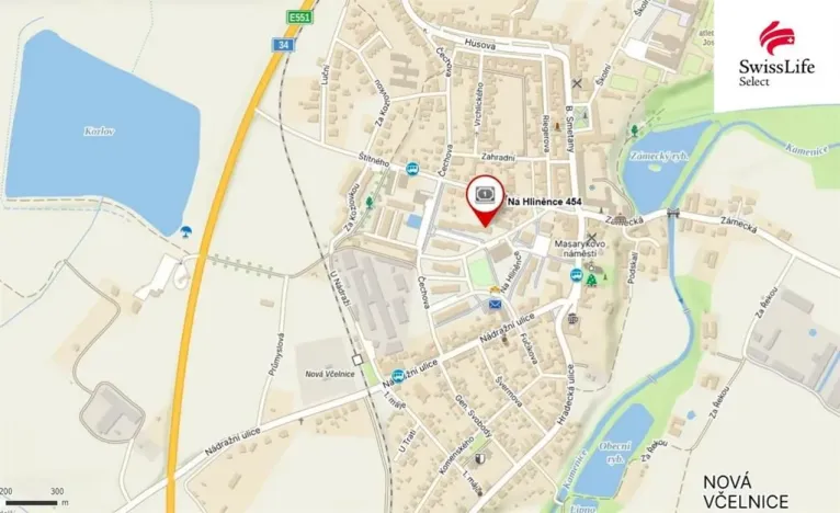 Pronájem bytu 3+1, Nová Včelnice, Na Hliněnce, 70 m2