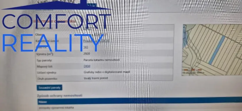 Prodej pole, Ostrava - Proskovice, V Úvoze, 1460 m2