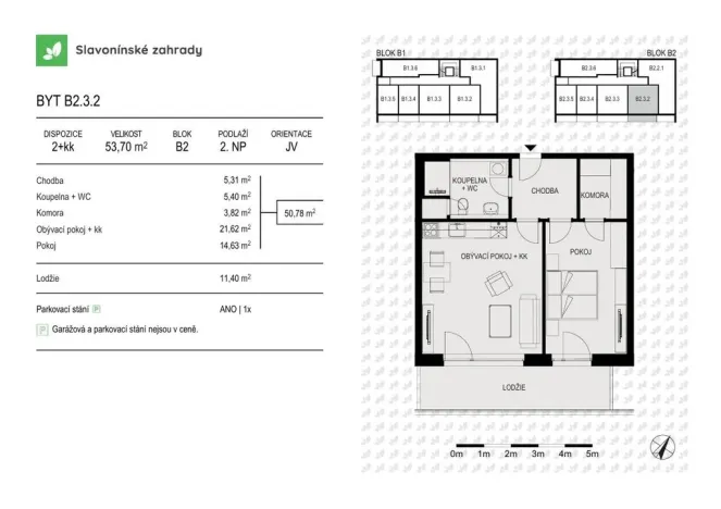 Prodej bytu 2+kk, Olomouc - Povel, Loudova, 53 m2