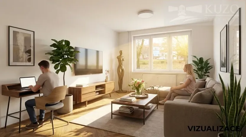 Pronájem bytu 2+1, Praha, Vrútecká, 53 m2