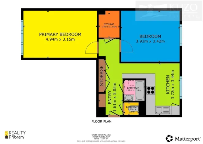 Pronájem bytu 2+1, Praha, Vrútecká, 53 m2