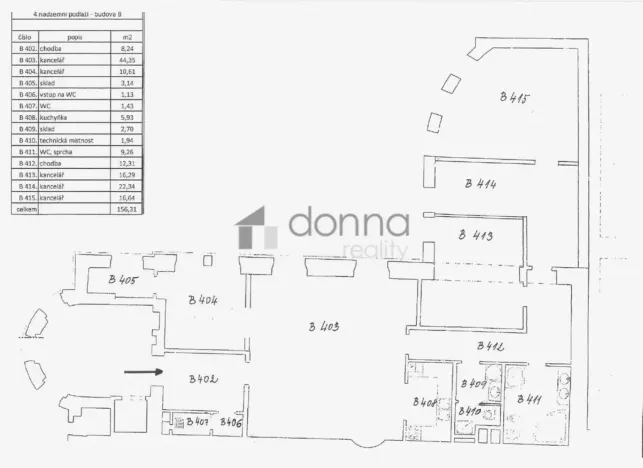 Pronájem kanceláře, Praha, Václavské náměstí, 156 m2