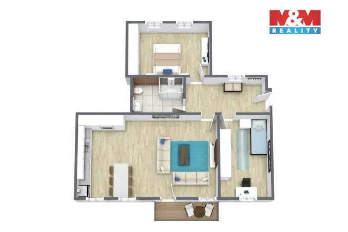 Prodej bytu 3+kk, Cheb, Břehnická, 90 m2