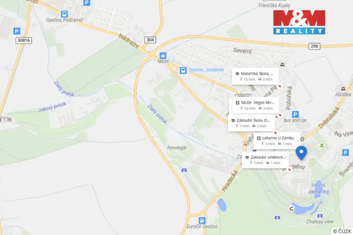 Pronájem obchodního prostoru, Opočno, Charouzova, 200 m2