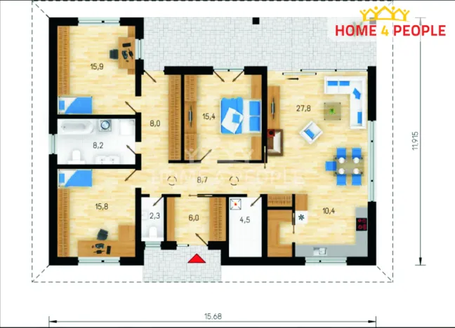 Prodej pozemku pro bydlení, Bystřice, Na Čeperce, 800 m2