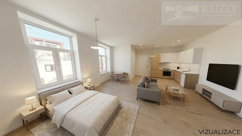 Prodej bytu 1+kk, České Budějovice - České Budějovice 3, Rudolfovská tř., 42 m2