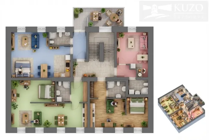 Prodej bytu 1+kk, České Budějovice - České Budějovice 3, Rudolfovská tř., 42 m2