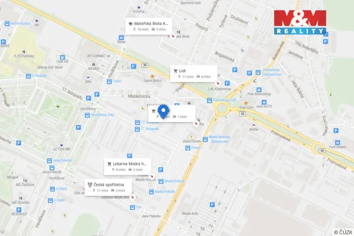 Prodej bytu 2+kk, Mladá Boleslav - Mladá Boleslav II, 17. listopadu, 42 m2