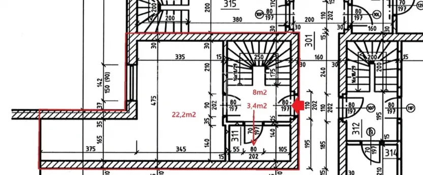 Pronájem bytu 3+kk, Brno - Trnitá, Řeznická, 65 m2