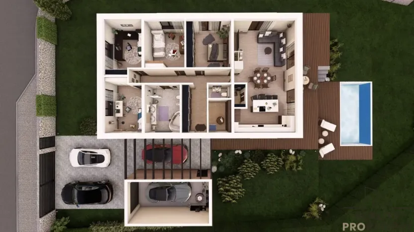 Prodej domu na klíč, Tvořihráz, 160 m2