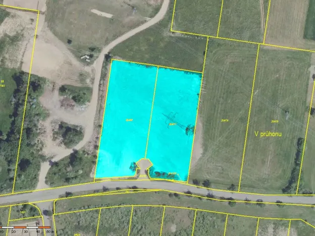 Prodej pozemku pro bydlení, Vysoký Újezd, 6957 m2