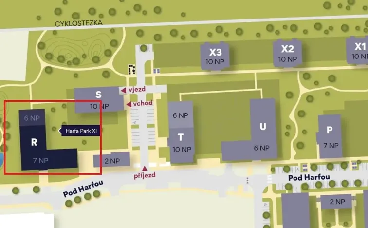 Prodej bytu 1+kk, Praha - Vysočany, Pod Harfou, 30 m2