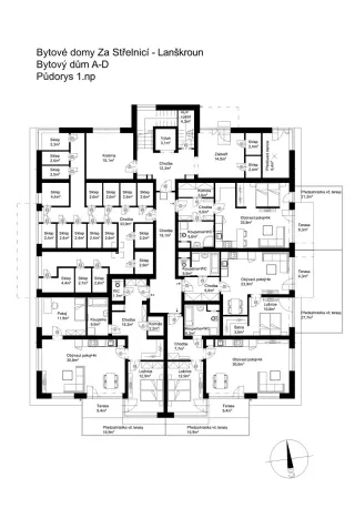 Prodej bytu 1+kk, Lanškroun, Vančurova, 49 m2