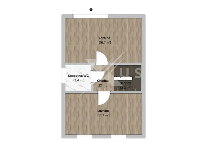 Prodej bytu 3+kk, Králův Dvůr, Větrná, 80 m2