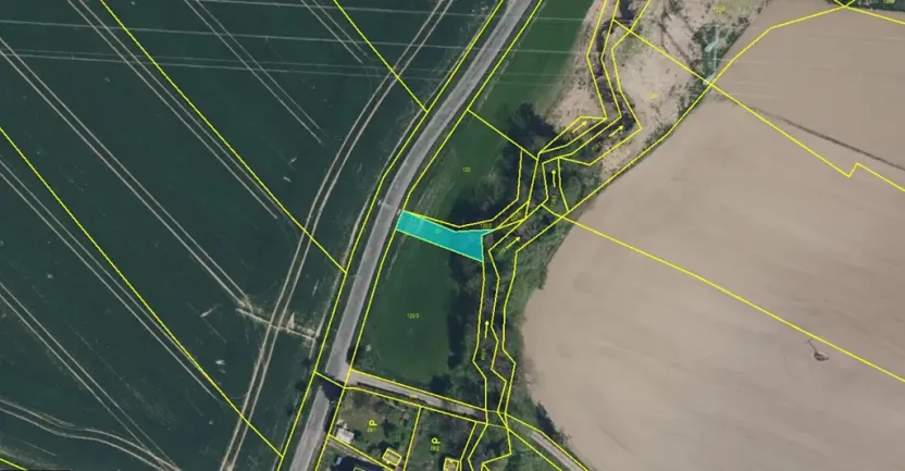 Dražba pole, Bylany, 243 m2