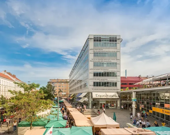 Pronájem kanceláře, Praha - Smíchov, Nádražní, 998 m2
