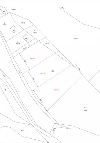 Prodej pozemku pro bydlení, Radnice, Puchmajerova, 850 m2