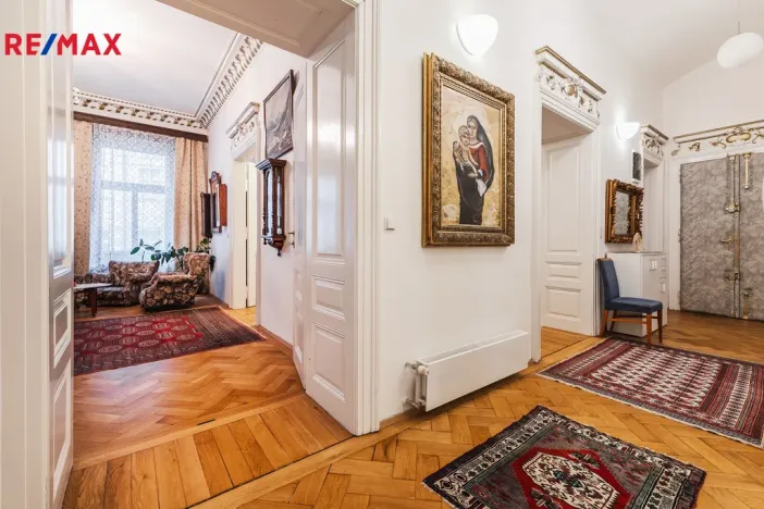 Pronájem bytu 4+1, Praha - Nové Město, Na Zderaze, 180 m2