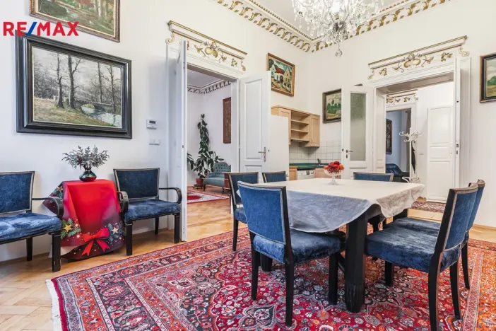 Pronájem bytu 4+1, Praha - Nové Město, Na Zderaze, 180 m2