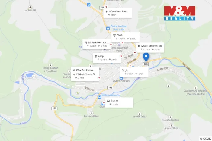 Prodej bytu 3+1, Žlutice, Mlýnská, 77 m2