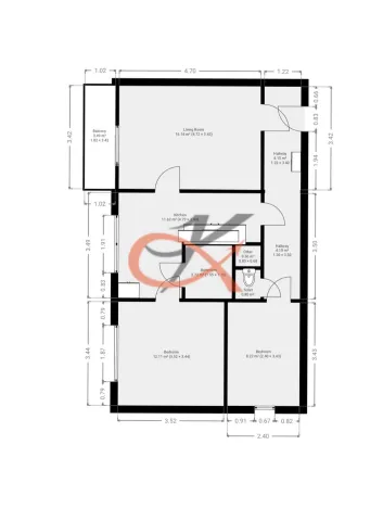 Prodej bytu 3+1, Rožnov pod Radhoštěm, Meziříčská, 60 m2