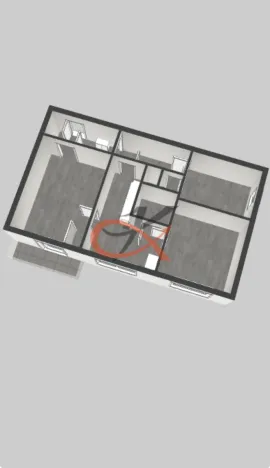 Prodej bytu 3+1, Rožnov pod Radhoštěm, Meziříčská, 60 m2