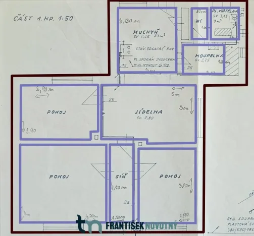 Prodej chalupy, Loděnice, 113 m2