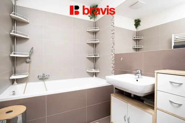 Pronájem bytu 2+kk, Brno - Slatina, Kigginsova, 64 m2