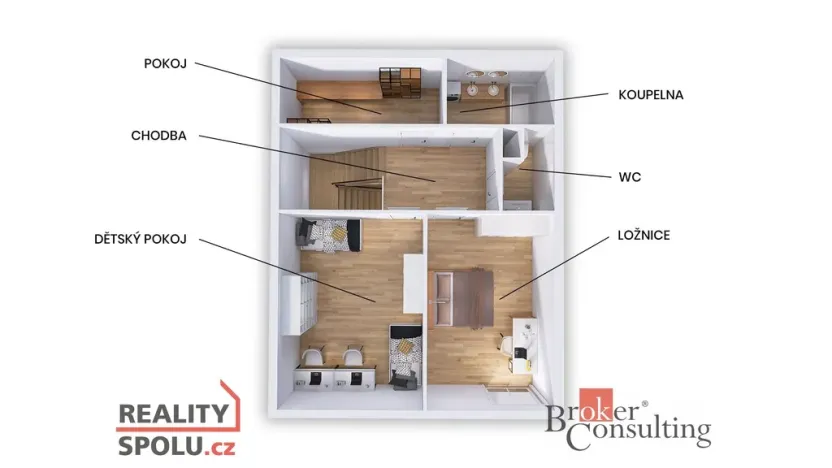 Prodej bytu 3+kk, Brno - Chrlice, Jánošíkova, 88 m2