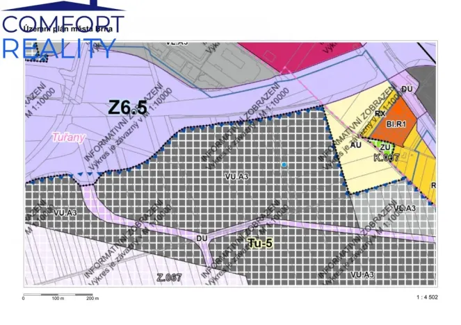 Prodej komerčního pozemku, Brno - Slatina, Slatinka, 3015 m2