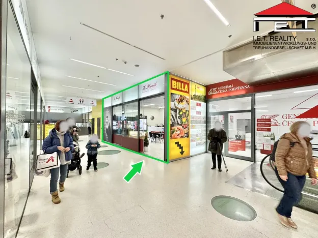 Pronájem obchodního prostoru, Brno, náměstí Svobody, 64 m2