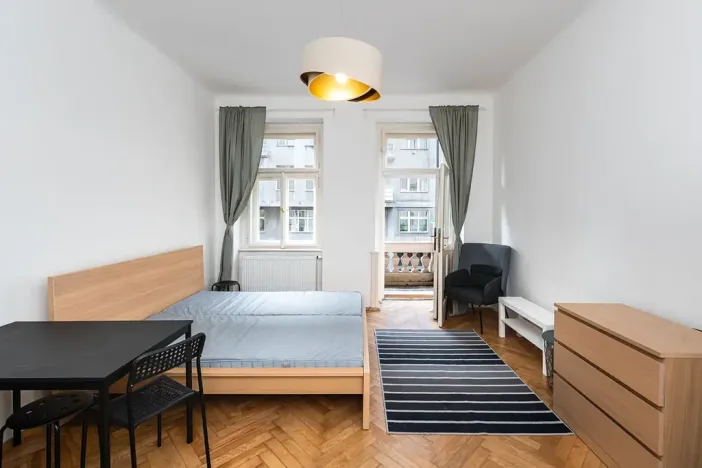 Pronájem bytu 1+kk, Praha - Nové Město, Lípová, 33 m2